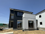 【1号棟 外観】Ricc［豊かな］×自分らしい家！シンプルで洗練されたデザインは、豊かな暮らしを彩ります！