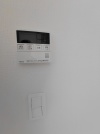 【給湯器操作パネル】