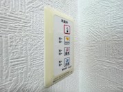 【洗面所空調操作パネル】