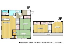 南向きの明るい間取り