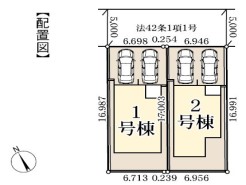 ゆったり並列２台分カースペース