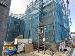 ３号棟　建築中