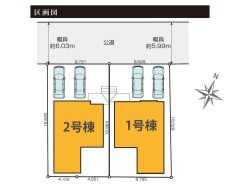 ゆったり並列２台分カースペース