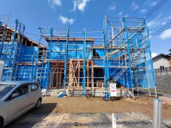２号棟　建築中