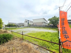 １号地側より
