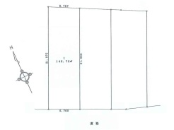 建築条件なし売地　１号地