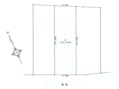 建築条件なし売地　２号地