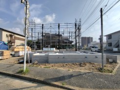 1号棟 建築中