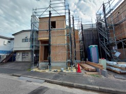 ２号棟　建築開始