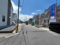 大型分譲地内の角地