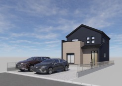 完成予想図(7号棟)
※パースは図面をもとに描き起こしている為実際とは多少異なります。