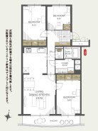 ペット可(細則あり)の3LDK！