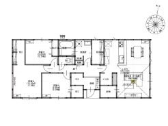 3号棟は人気の平屋です！　3LDK