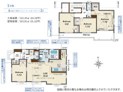 4LDK＋WIC＋パントリー＋土間収納