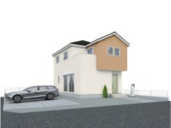 同仕様の完成物件ございます！お気軽にお問い合わせください！
完成予想図
※パースは図面をもとに描き起こしている為実際とは多少異なります。