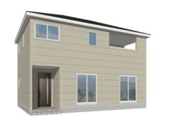 お気軽にお問い合わせください！
（5号棟）完成予想図
※パースは図面をもとに描き起こしている為実際とは多少異なります。