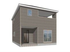 （2号棟）完成予想図
※パースは図面をもとに描き起こしている為実際とは多少異なります。