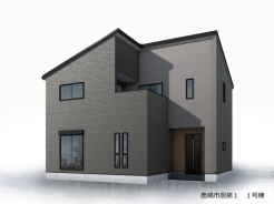 お気軽にお問い合わせください！
完成予想図
※パースは図面をもとに描き起こしている為実際とは多少異なります。