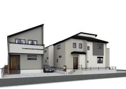 洗練されたフォルムが街並みに調和し、落ち着いた佇まいを見せる外観デザインは、住まう人の個性を静かに引き立てる品格を備えています
