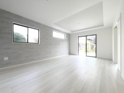 開放感のある折り上げ天井