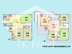 【間取図】※現況と相違する場合は現況優先とします