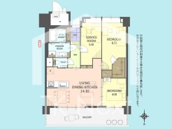 【間取図】