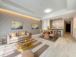 14.6帖LDK・アクセントクロスでオシャレに
※設置家具はイメージになります