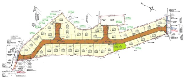四街道市栗山　条件付き売地 全３５区画