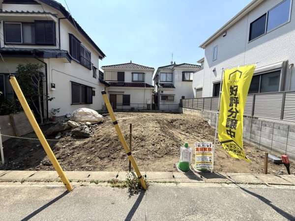 市川市原木2期  建築条件なし売地1区画