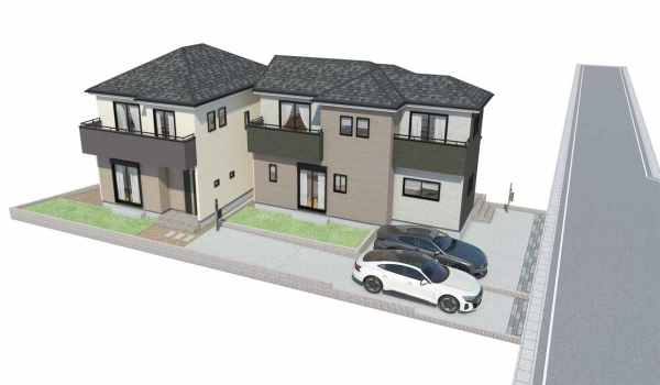 松戸市中金杉4丁目109番 新築戸建 全2棟