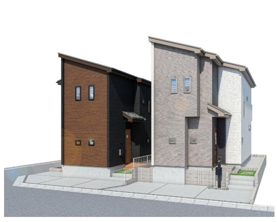 新築戸建　市川市国府台4丁目3559番　全2棟