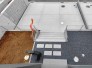 ２号棟 玄関アプローチ