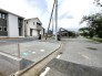間口広々開放感ある敷地
