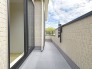 陽当たり良好、洗濯物もよく乾く南向きバルコニー