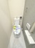 トイレには快適な温水清浄便座付！