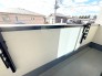 南西向きのバルコニー