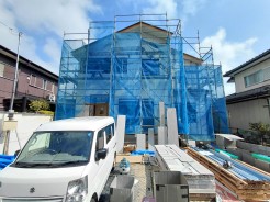 上棟しました