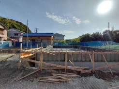 1号棟 基礎工事開始