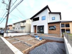 駐車場施工準備中