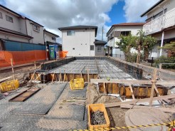 1号棟 建築中