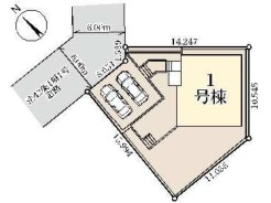 敷地広々ゆとりの66坪以上