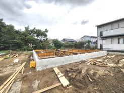 1号棟 建築中