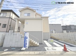 全棟50坪以上の広々とした敷地です!(モデル棟)