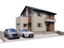 (3号棟)完成予想図
※パースは図面をもとに描き起こしている為実際とは多少異なりま