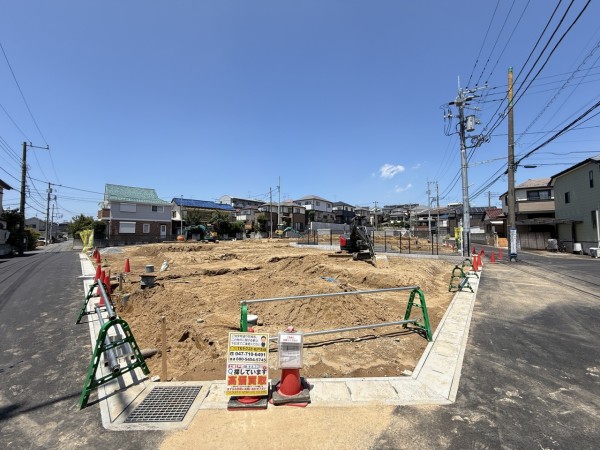 松戸市八ケ崎6丁目 全17区画 (うち7区画 建築条件なし土地)