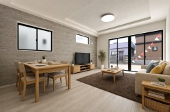 LDK16.5帖 ※家具はCGイメージです。