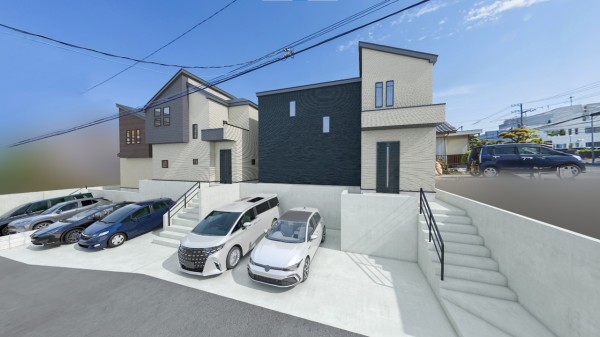 松戸市小山8期 新築戸建 全3棟