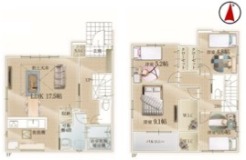 2号棟間取り図