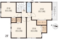 2階間取り図