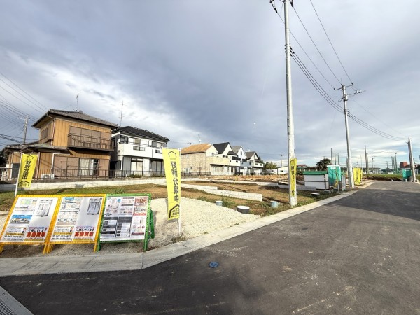 取手市駒場3丁目 第1期 建築条件なし売地 全3区画